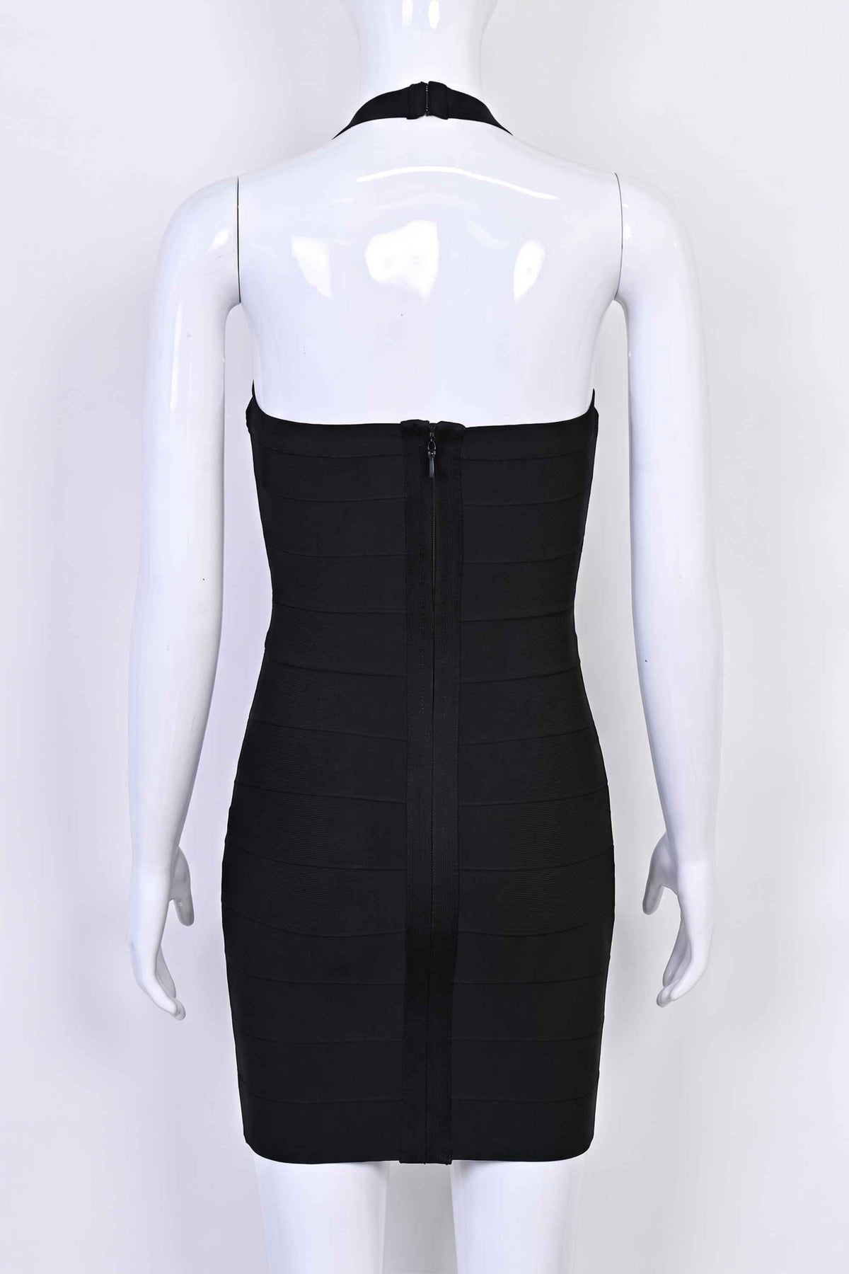 Jenna Bandage Mini Dress - Classic Black