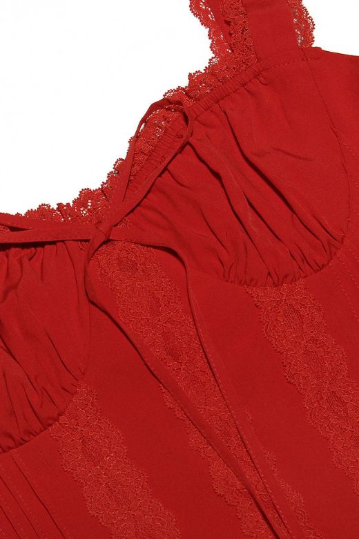 Woman wearing a figure flattering Belle Bodycon Mini Dress - Lipstick Red BODYCON COLLECTION