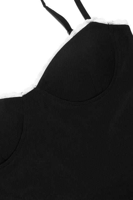 Woman wearing a figure flattering Mavis Bodycon Mini Dress - Baby Blue BODYCON COLLECTION