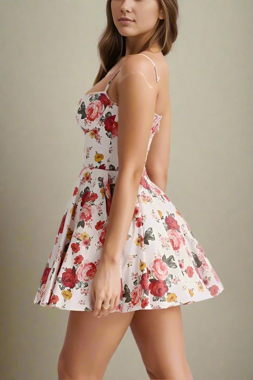 Woman wearing a figure flattering Mavis Bodycon Mini Dress - Red Wine BODYCON COLLECTION