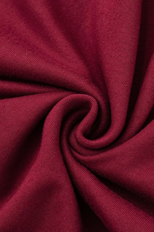 Woman wearing a figure flattering North Wrap Maxi Dress - Red Wine BODYCON COLLECTION Pty Ltd