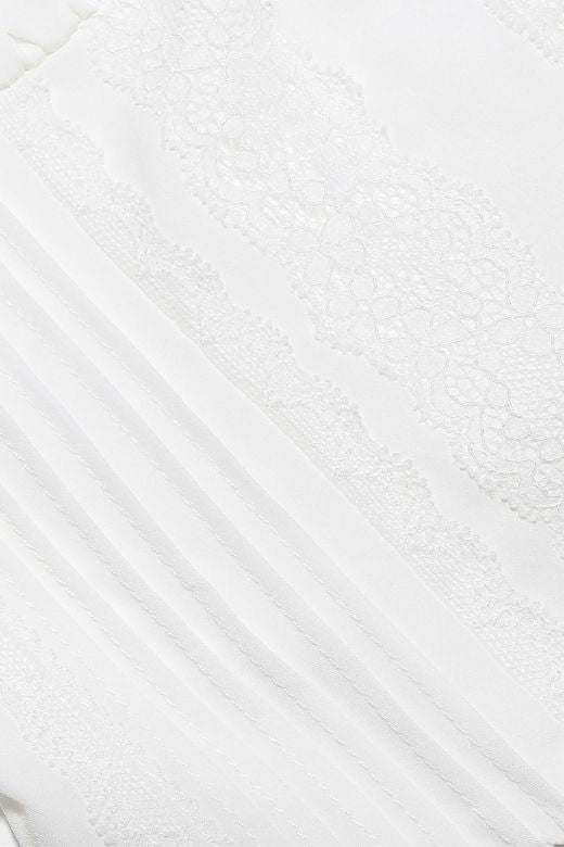 Woman wearing a figure flattering Valerie Corset Crop Top - Tan Brown BODYCON COLLECTION